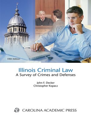 cover image of Illinois Criminal Law